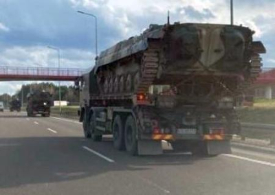 Польша отправила на Украину первую партию танков Т-72М и боевых машин BWP-1