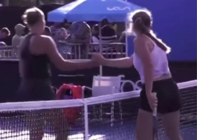 На Украине травят 16-летнюю теннисистку за рукопожатие с российской спортсменкой