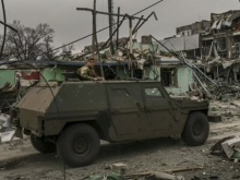 В Донбассе заметили запрещённую к отправке швейцарскую военную технику