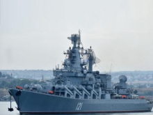 На ракетном крейсере «Москва» возник пожар и сдетонировал боезапас