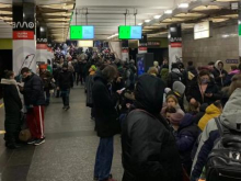 В Киеве около метро Берестейская взорван виадук, но боя не было
