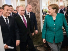 Путин, Меркель и Макрон обсудили Украину без Зеленского