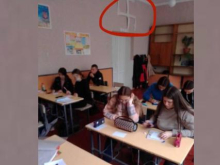 «Нацизма на Украине нет»: в школе города Жашков учебный класс украшен свастикой