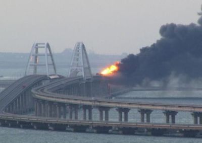 Министерство обороны Украины прокомментировало подрыв Крымского моста