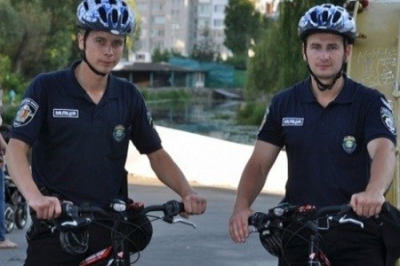 Киевская велополиция: Педалик Кличко пересаживает копов