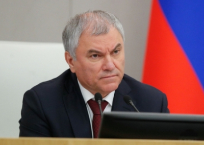Володин анонсировал развитие экономики России в 2023 году