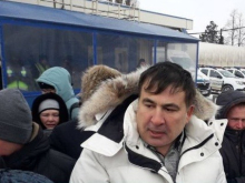 Саакашвили присоединился к протестующим морякам в Одессе