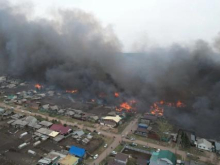 Пожар унёс жизни пяти человек в Красноярском крае