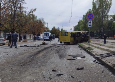 Обстрел Крытого рынка Донецка унёс жизни шестерых мирных людей. Фото, видео 18+