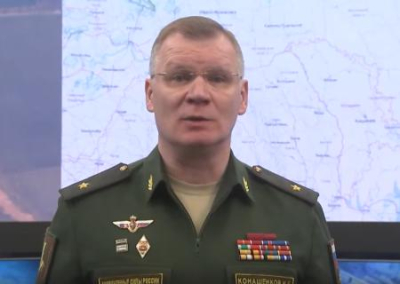 Минобороны России: поражены 20 районов сосредоточения живой силы и военной техники ВСУ