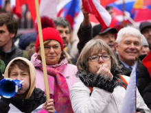 «Фашисты»: скандировали чехи в адрес украинцев на митинге в Праге