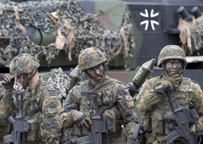 Немецкие танки против России? США хотят бросить Германию в огонь войны