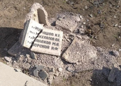 Они погибли за ваше счастье. В Крыму разрушили братские могилы красноармейцев