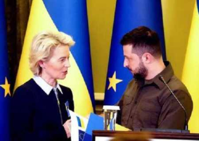Зеленский: Украина ожидает первого транша от ЕС уже в январе