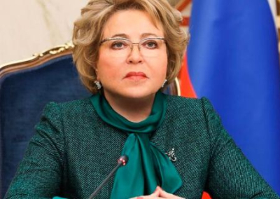 Матвиенко: Россия поддержит решение жителей Херсонской области о статусе региона