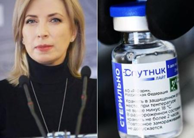 Украина никогда не признает российские вакцины. Верещук нашла повод оградиться от жителей Донбасса