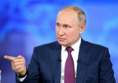 Путин об остановке поставок газа в Евросоюз: «мёрзни, мёрзни, волчий хвост»