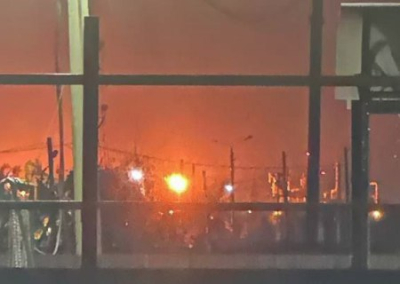 На Афипском НПЗ в Краснодарском крае произошёл пожар. В Коми горит резервуар с нефтью