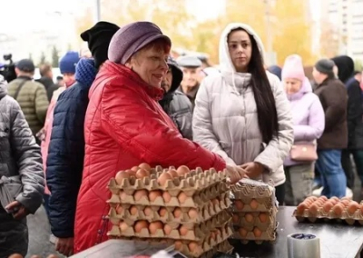 В Белгороде начали продавать не более двух десятков яиц в одни руки