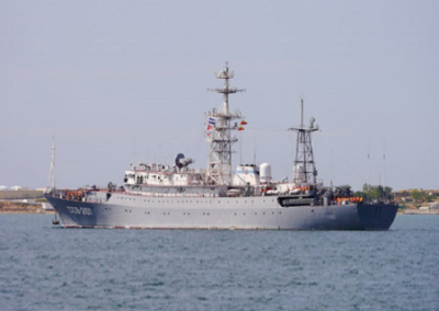 Украинцы атаковали разведывательный корабль РФ