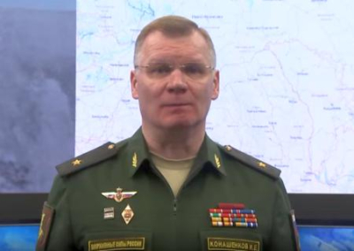 Минобороны: Российская артиллерия поразила 763 района сосредоточения живой силы и техники ВСУ