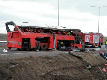 Автобус с украинцами перевернулся в Польше — 6 человек погибли, 35 пострадали