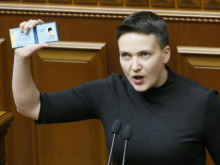 Экс-депутат Надежда Савченко посетовала, что украинцев в Европе ценят очень дёшево