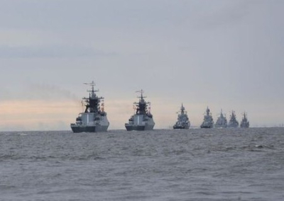 Украинцы сообщают, что в Чёрное море вышли семь кораблей РФ, в том числе ракетоносец