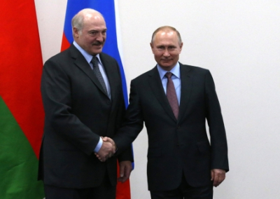 Путин прибыл на переговоры с Лукашенко