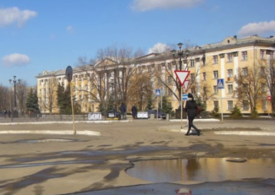 В результате нацистского обстрела Лисичанска один человек погиб, семеро ранены