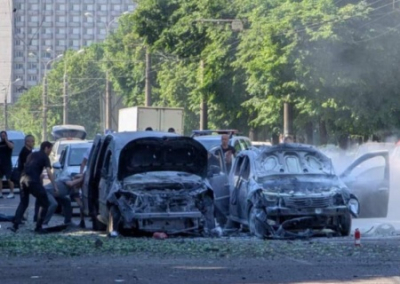 ВС РФ нанесли удар по правительственному кварталу в Сумах