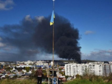 Киев и другие города Украины атаковали дроны-камикадзе