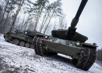 Литва передала Украине раскладушки и отремонтированные Leopard