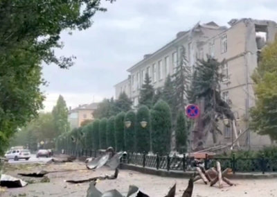 Украина нанесла ракетные удары по центру Херсона