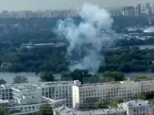 Украина вновь атаковала Москву беспилотником-камикадзе
