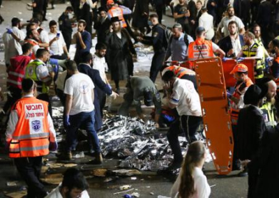 На религиозном празднике в Израиле погибли десятки людей