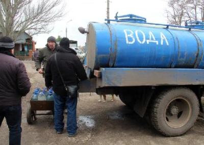 В Донецке проблема водоснабжения достигла катастрофических масштабов