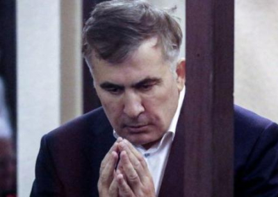 Саакашвили требует от украинцев поактивней спасать его из грузинской тюрьмы