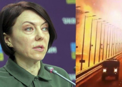 Маляр признала причастность Киева к подрыву Крымского моста
