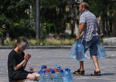 В ДНР отменили плату за воду, которой у многих нет полгода