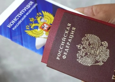 Путин утвердил порядок подачи заявлений на получение паспорта России в новых регионах