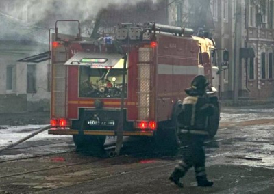 Киевские фашисты ночью атаковали центр Донецка. Разрушены храм Рождества Христова и гражданские здания