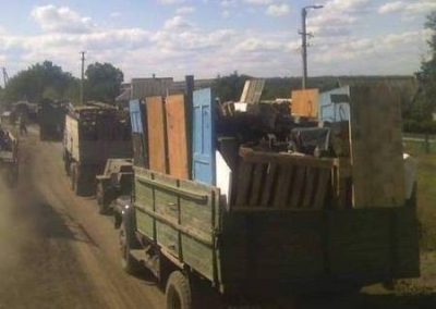 Боевики ВСУ массово вывозили из Артёмовска награбленную электронику и бытовую технику