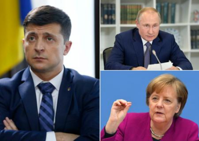 В годовщину начала Великой Отечественной войны Меркель позвонила Путину и Зеленскому