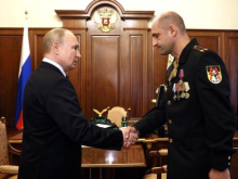 Президент России встретился с комбатом «Спарты» Артёмом Жогой