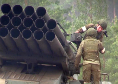 Харьков в дыму: по целям нацистов нанесены ракетно-артиллерийские удары