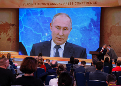 Путин отказался от большой ежегодной пресс-конференции