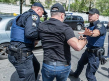 Киевская полиция за 2024 год отловила более 2,3 тыс. мужчин для отправки на фронт