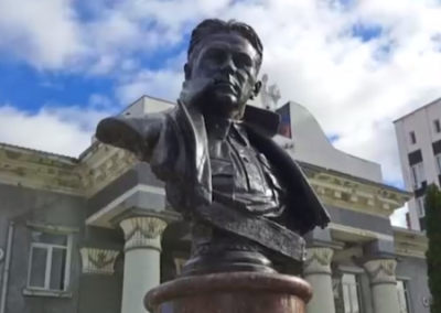 Судоплатов теперь в Донецке: грозе украинских нацистов установили памятник на площади Правосудия