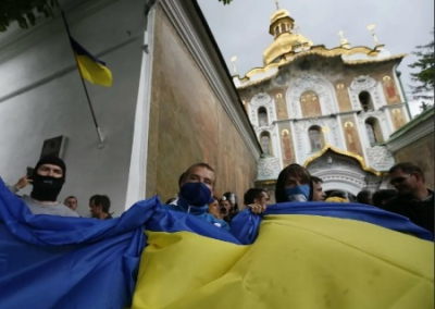 У «ПЦУ» нет прихожан, но есть раскольник Думенко, антихрист Зеленский, нацисты-безбожники и «патриотическая» чертовщина